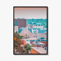 Columbia Missouri Skyline Fine Art Photo Print, Wall Decor Poster, USA