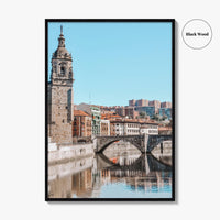Bilbao Fine Art Photo Print, San Anton Church, Basque Country, Spain Wall Decor Poster