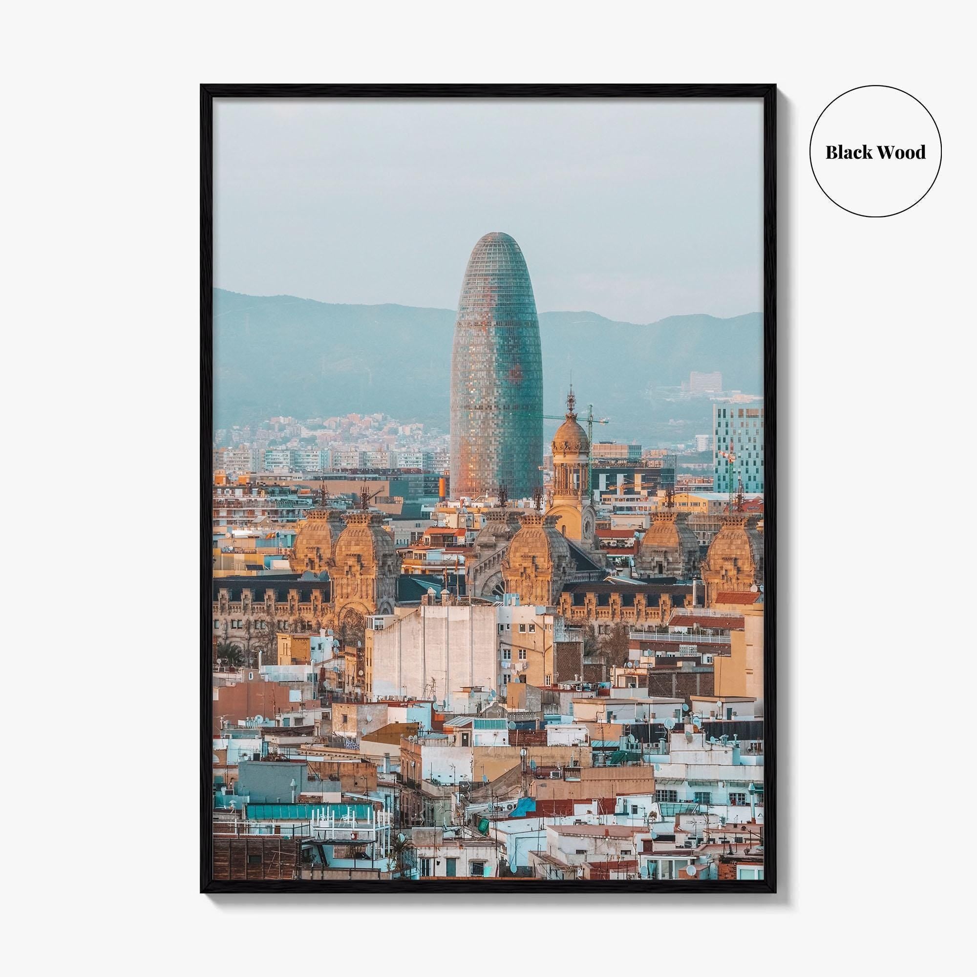 Barcelona Fine Art Photo Print, City Center, Catalonia Spain, Wall Decor, BCN