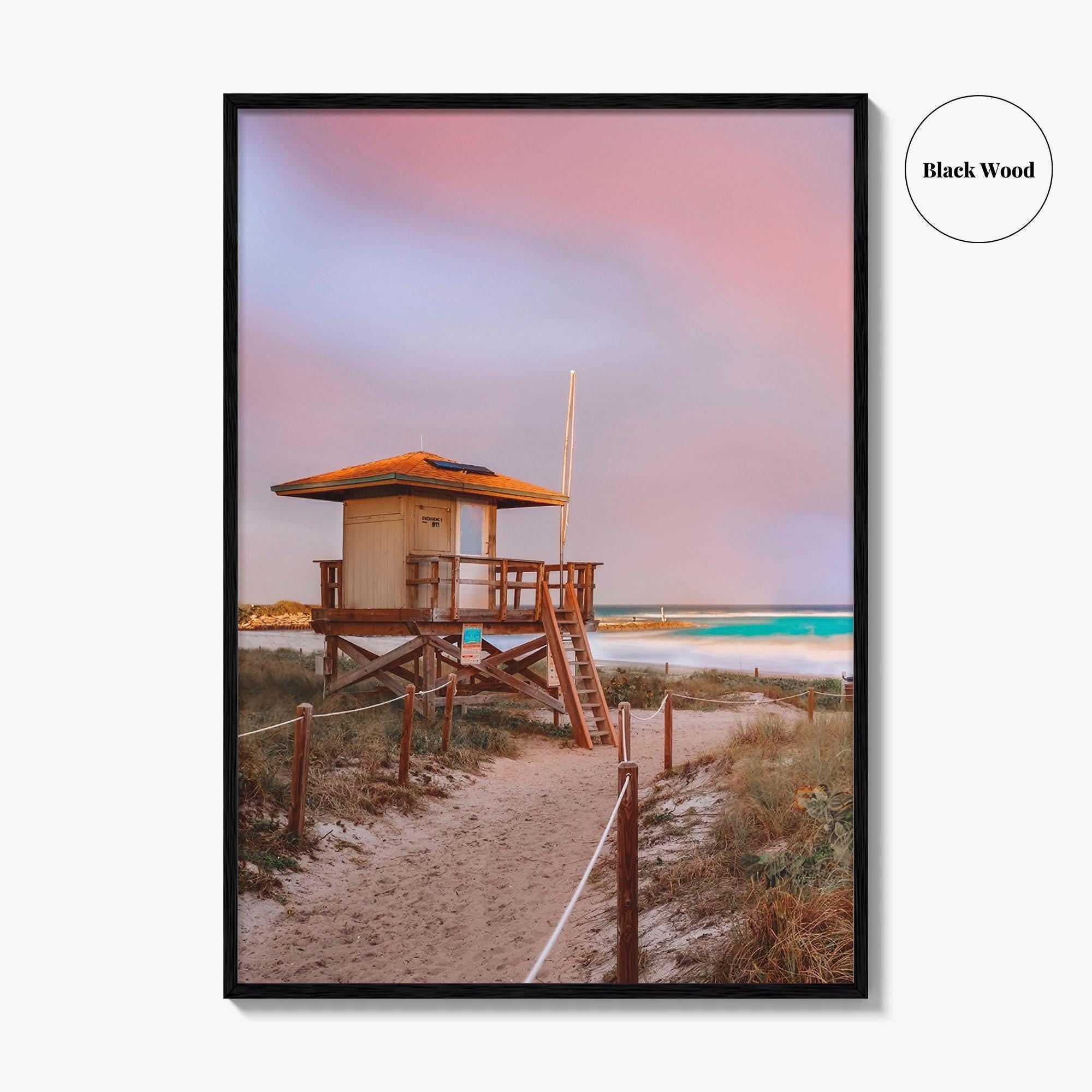 Boca Raton Fine Art Photo Print, Beach Rainbow, Florida Poster, USA