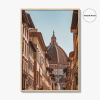 Florence Fine Art Photo Print, Duomo View, Firenze, Tuscany Italy, Wall Decor, Poster