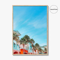 Fort Myers Fine Art Photo Print, Florida Wall Decor, USA Poster, Palm Trees