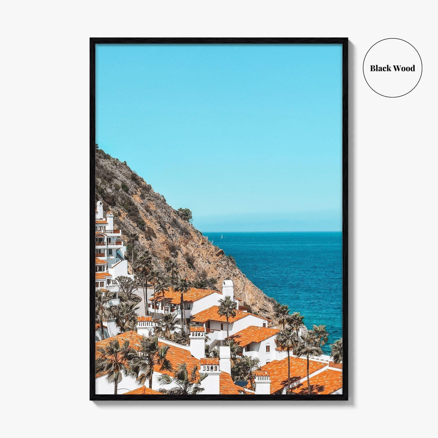 Avalon Fine Art Photo Print, Hamilton Cove, Catalina Island California USA Wall Poster