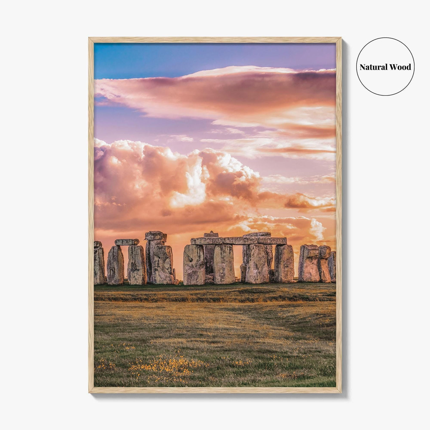 Stonehenge Fine Art Photo Print, England Wall Poster, Wiltshire UK