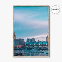 Buffalo Fine Art Photo Print, NY Poster, New York, Erie Basin Marina, USA