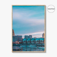 Buffalo Fine Art Photo Print, NY Poster, New York, Erie Basin Marina, USA