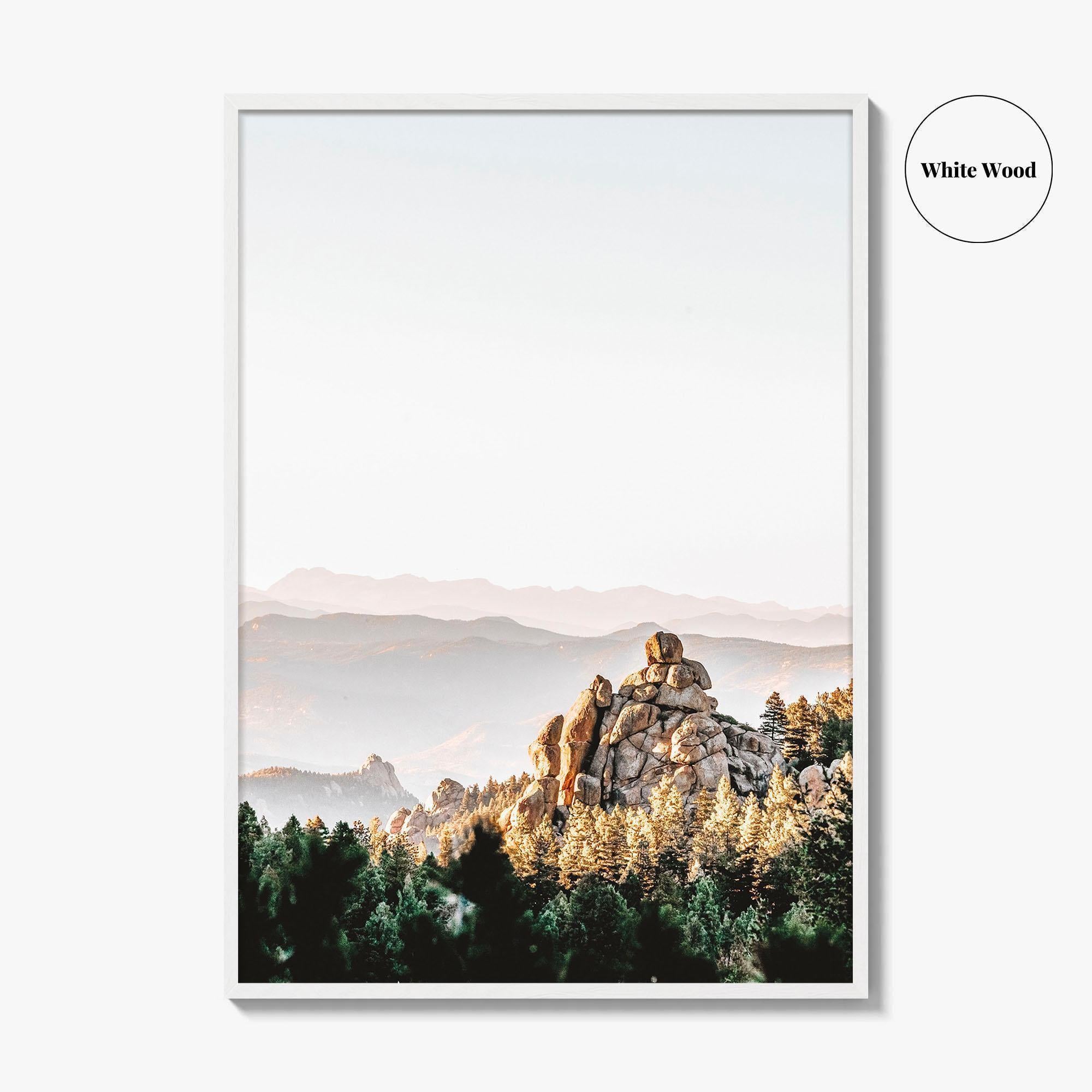 Colorado Fine Art Photo Print, Devil's Head Lookout, Pike National Forest, Landscape Poster
