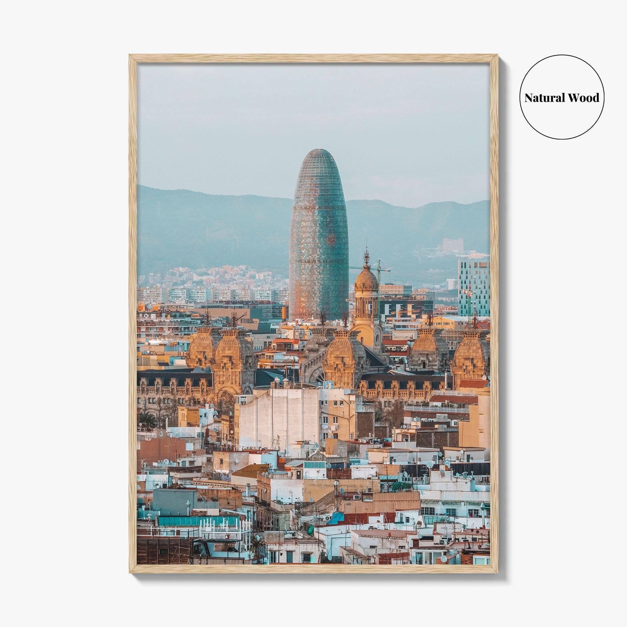 Barcelona Fine Art Photo Print, City Center, Catalonia Spain, Wall Decor, BCN