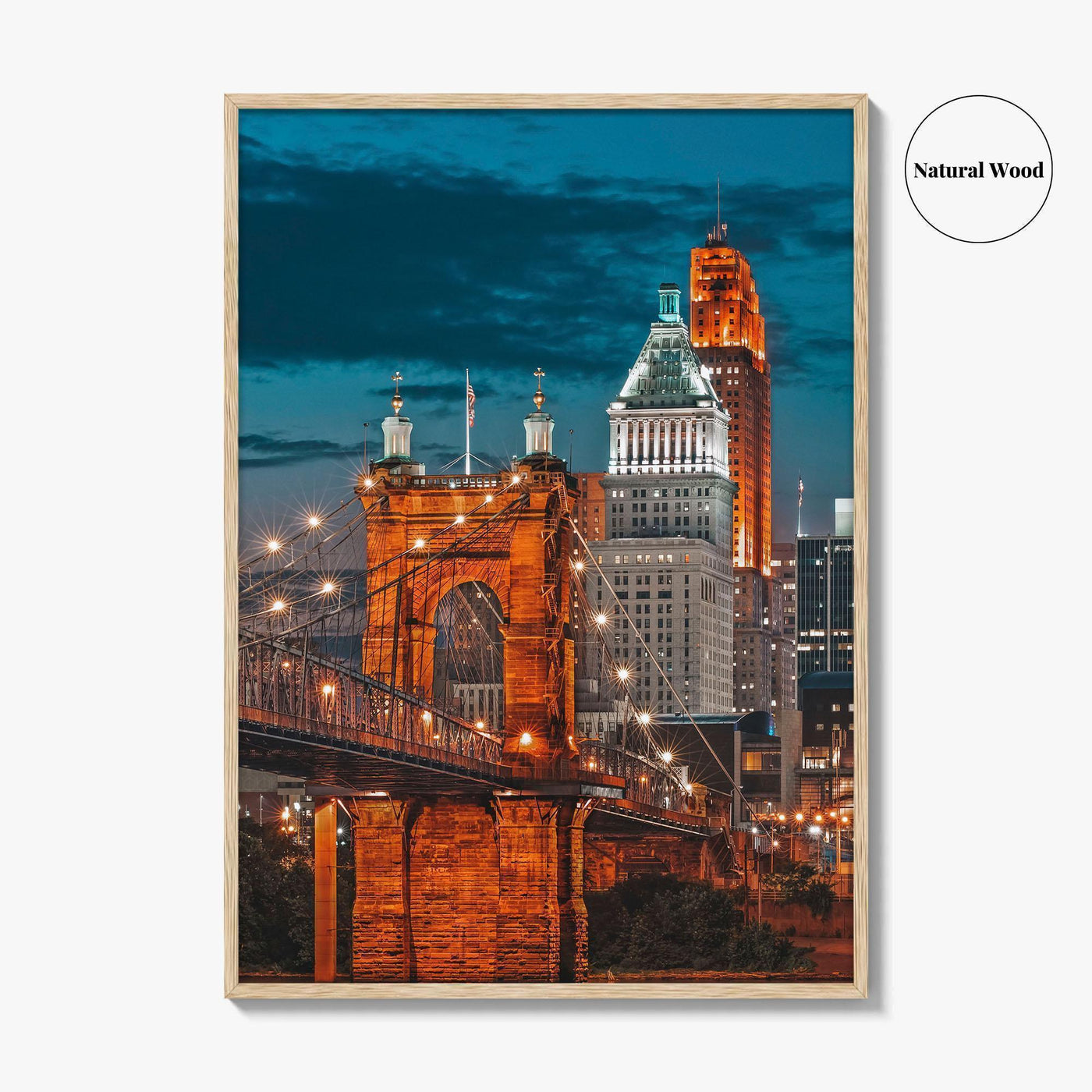 Cincinnati Fine Art Photo Print, Ohio Wall Decor Poster, USA, Cincy