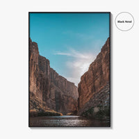 Big Bend National Park Fine Art Photo Print, Santa Elena Canyon, Texas USA Poster