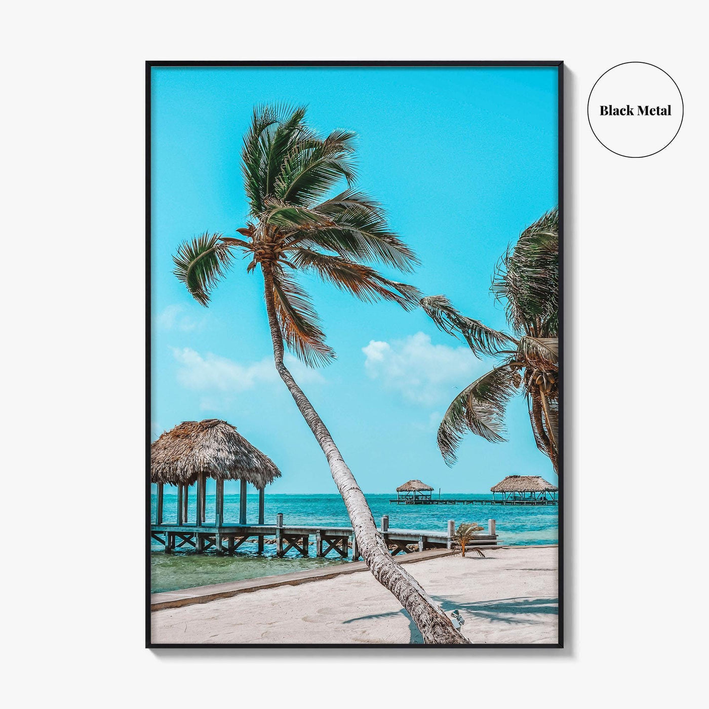 Belize Fine Art Photo Print, San Pedro, Ambergris Caye, Caribbean Beach Poster