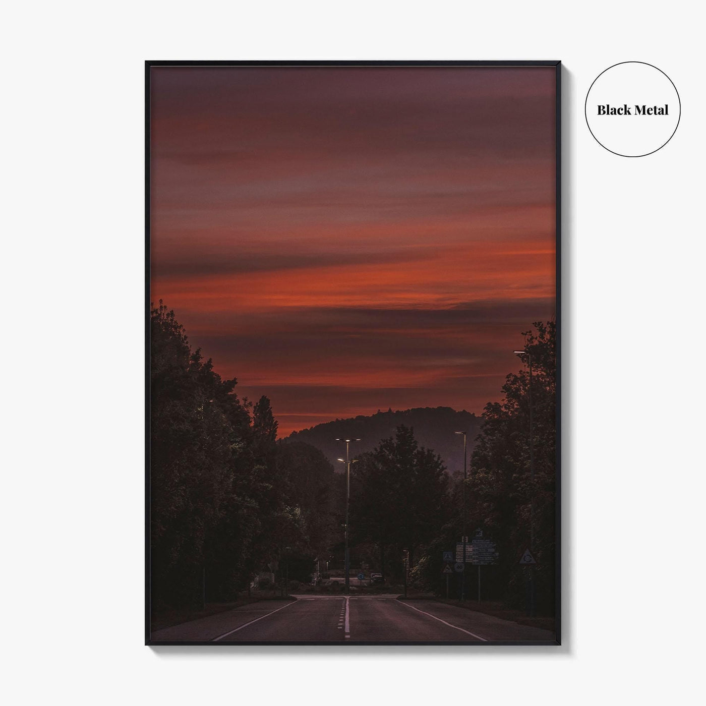 Clemson Fine Art Photo Print, South Carolina Road Wall Art Poster, USA