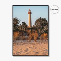 Cape May Fine Art Photo Print, Lighthouse Beach, New Jersey, Wall Decor Poster