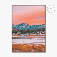 Big Bear Lake Fine Art Photo Print, California Wall Decor Poster, USA