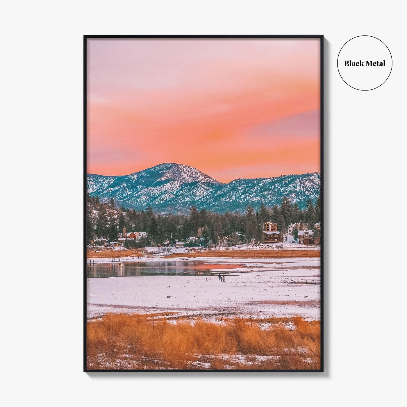 Big Bear Lake Fine Art Photo Print, California Wall Decor Poster, USA