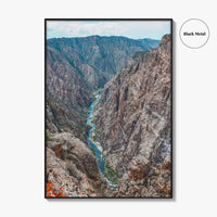 Black Canyon Of The Gunnison National Park Fine Art Photo Print, Colorado Poster, USA