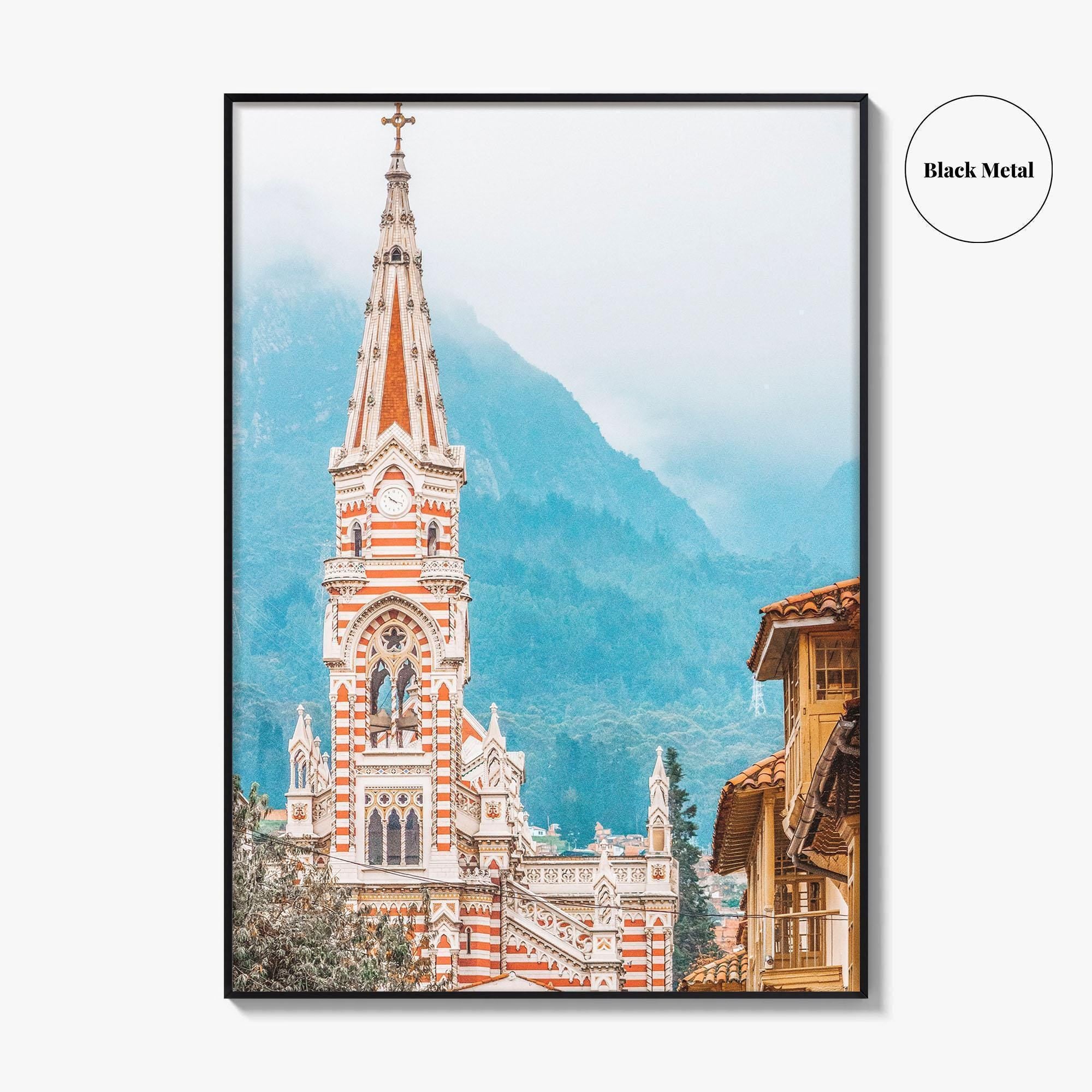 Bogota Fine Art Photo Print, Bogotá Colombia Wall Decor, Colonial La Candelaria City Poster