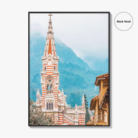 Bogota Fine Art Photo Print, Bogotá Colombia Wall Decor, Colonial La Candelaria City Poster