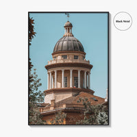 Auburn California Fine Art Photo Print, Placer County Courthouse, USA Wall Poster