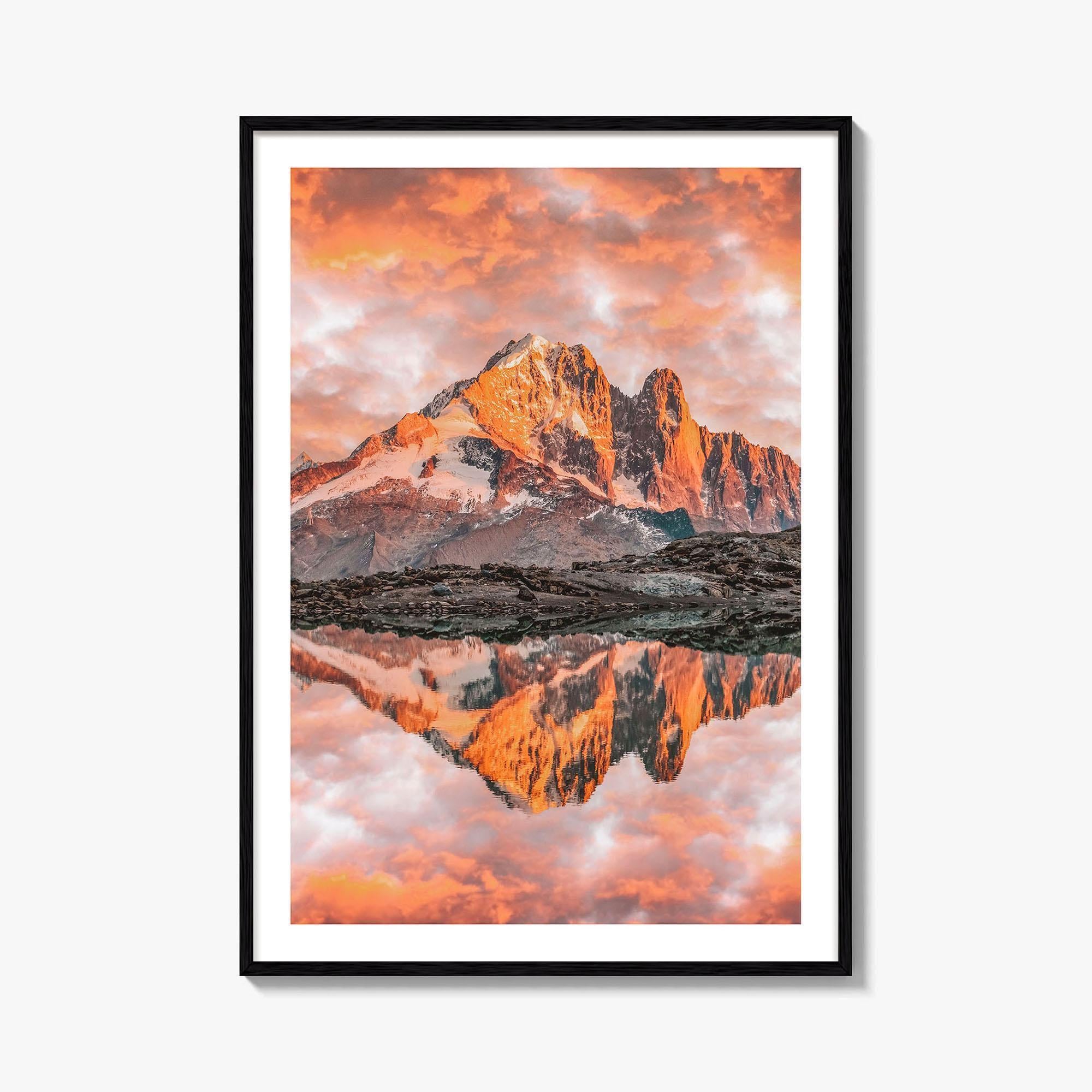 Chamonix Fine Art Photo Print, Mont Blanc, French Alps Poster