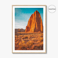 Capitol Reef National Park Fine Art Photo Print, Utah, USA Landscape Poster
