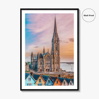 Cobh Fine Art Photo Print, St Colman's Cathedral, County Cork Ireland Poster