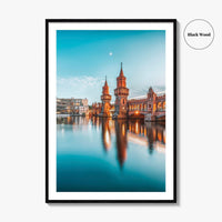 Berlin Fine Art Photo Print, Oberbaum Bridge, Germany Wall Decor Poster