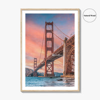 San Francisco Fine Art Photo Print, Golden Gate Bridge, California USA Poster