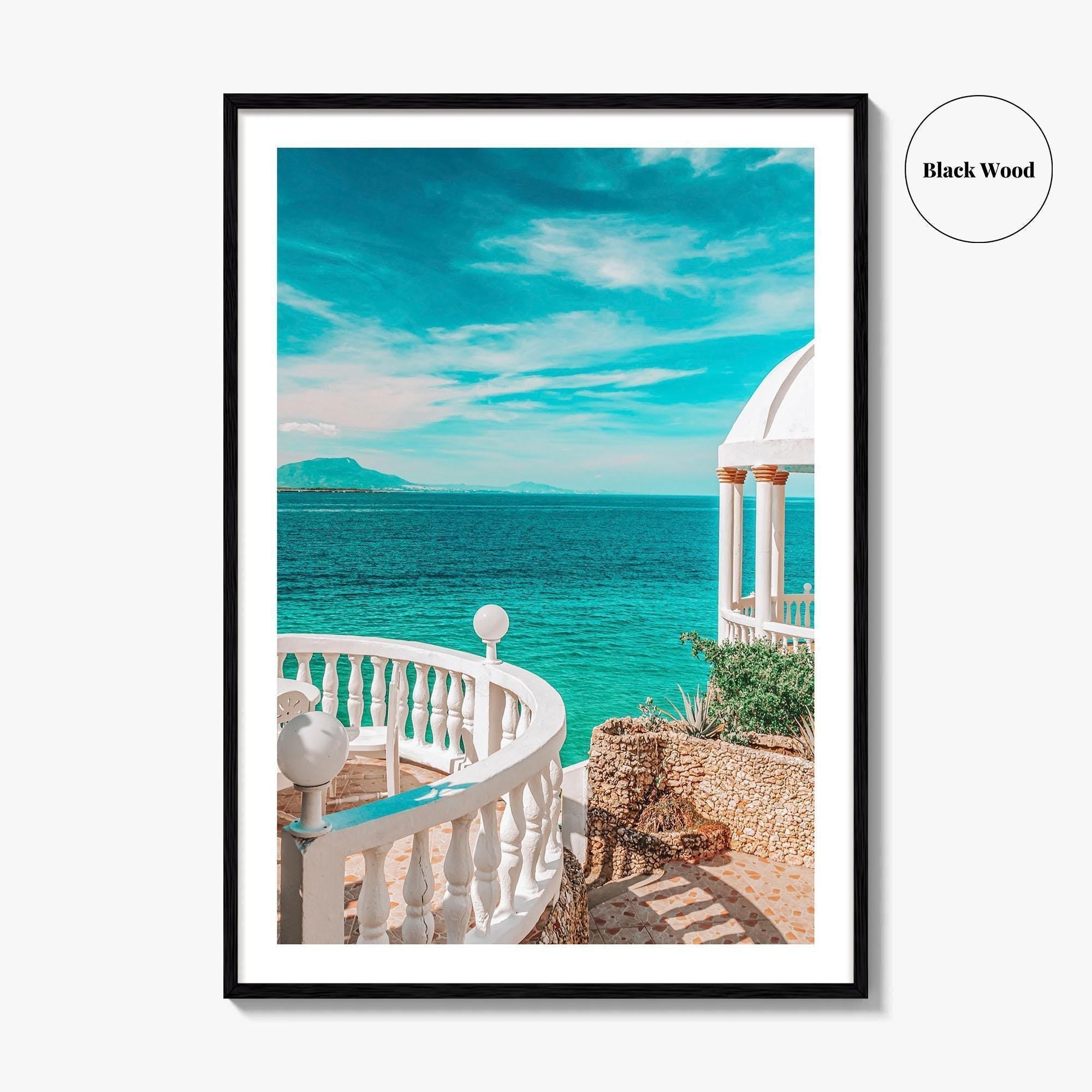 Dominican Republic Fine Art Photo Print, Sosua, Puerto Plata, Caribbean Ocean Poster
