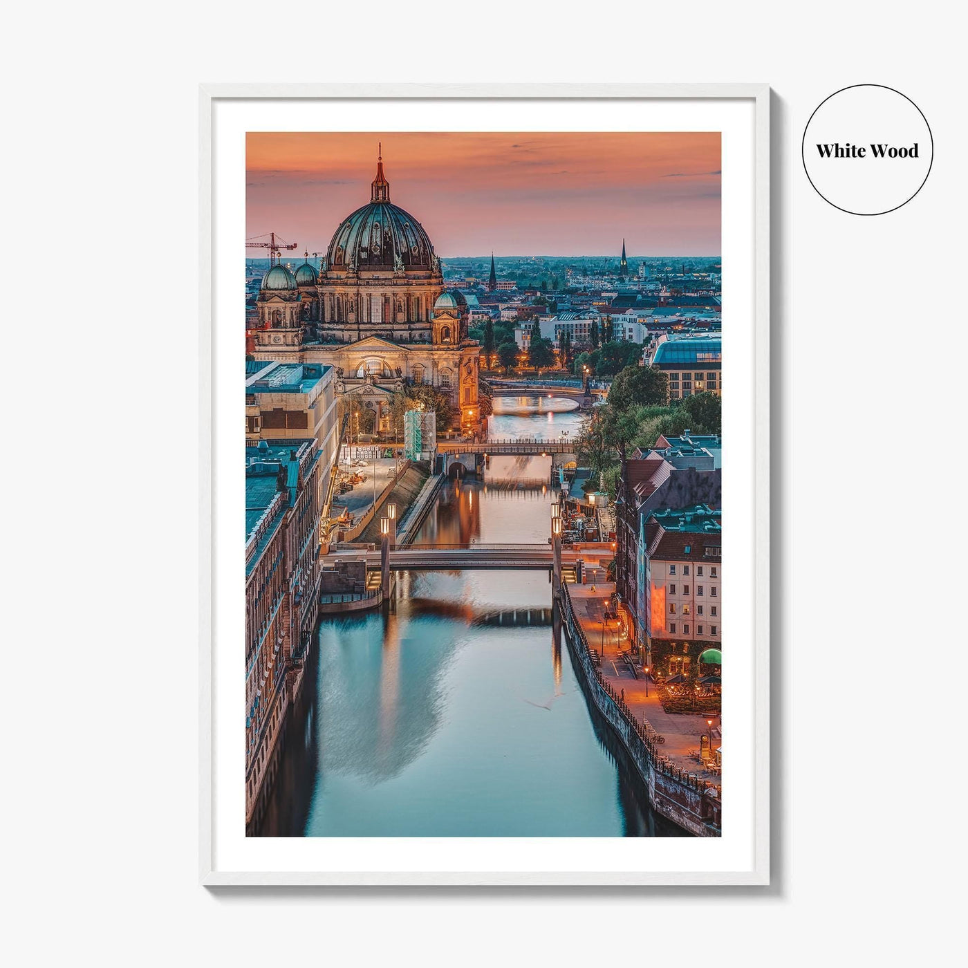 Berlin Fine Art Photo Print, Cathedral, Berliner Dom, Spree River, Germany Wall Poster