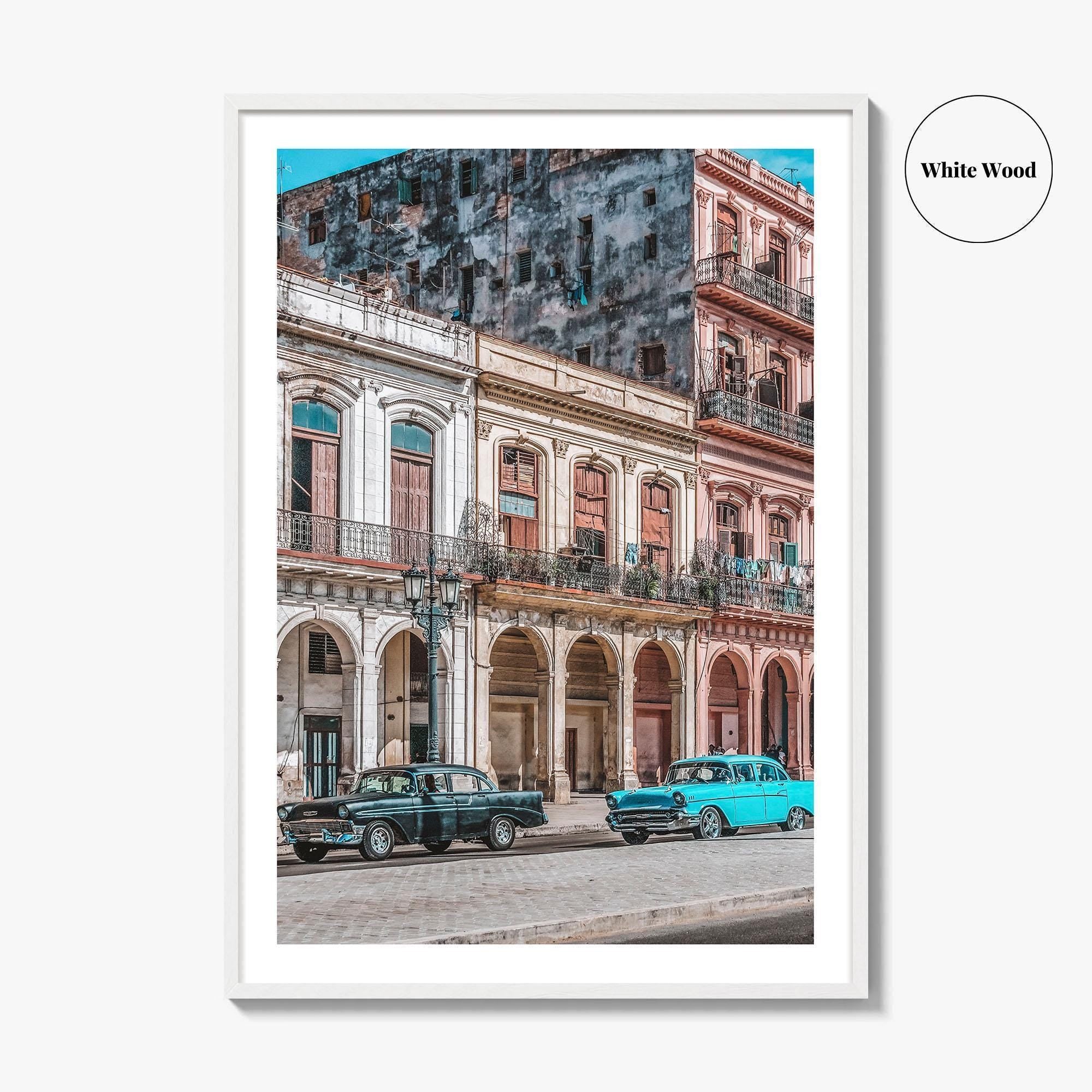 Havana Fine Art Photo Print, Habana Vieja Street, Cuba Photo Poster