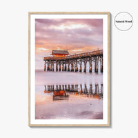 Cocoa Beach Fine Art Photo Print, Florida USA, Pier, Space Coast, Wall Poster