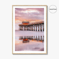 Cocoa Beach Fine Art Photo Print, Florida USA, Pier, Space Coast, Wall Poster