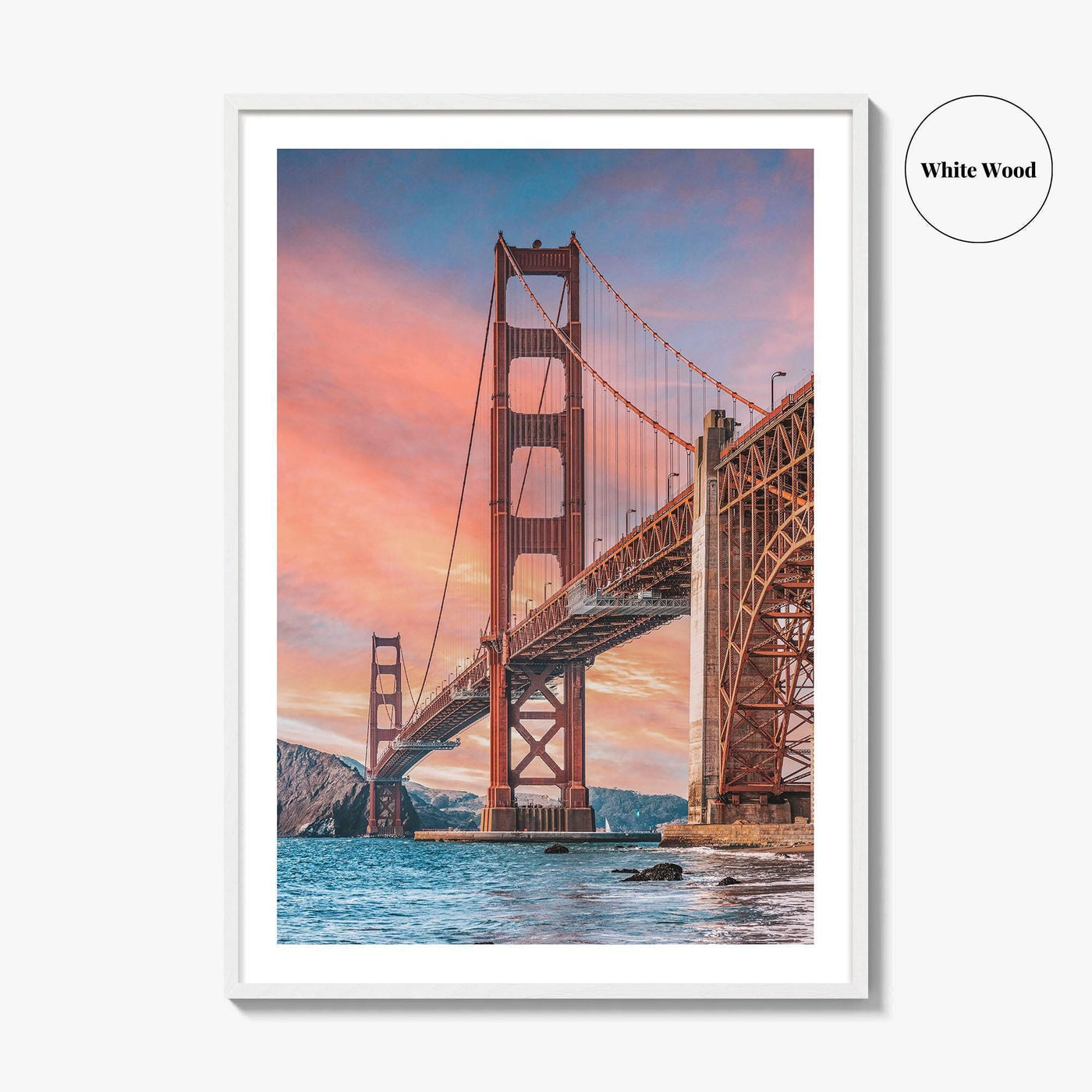 San Francisco Fine Art Photo Print, Golden Gate Bridge, California USA Poster