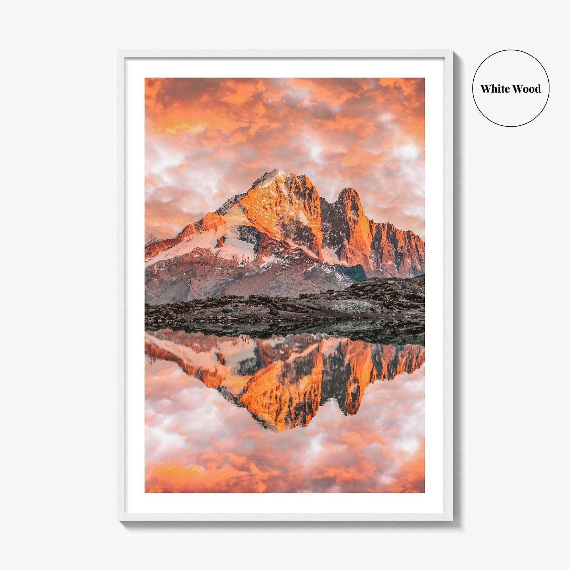 Chamonix Fine Art Photo Print, Mont Blanc, French Alps Poster