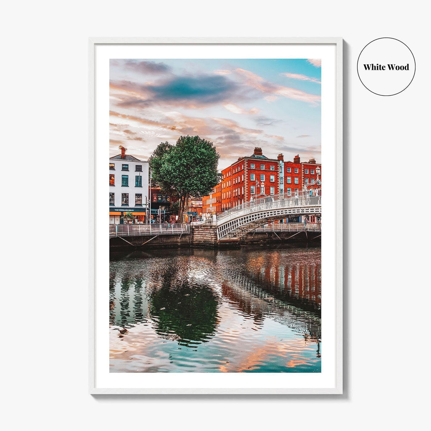 Dublin Fine Art Photo Print, Ireland, Ha'Penny Bridge Wall Art Poster
