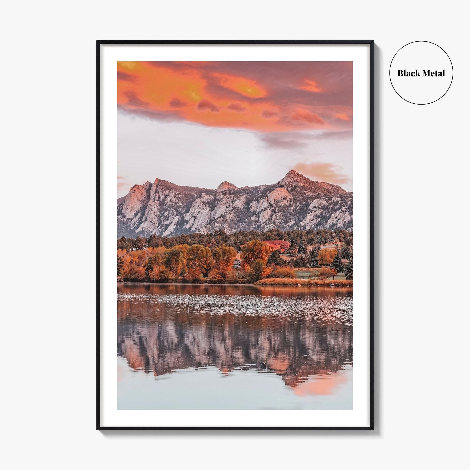Estes Park Fine Art Photo Print, Rocky Mountain National Park, Colorado Wall Poster