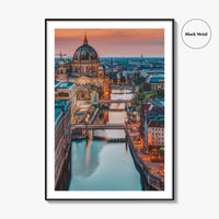 Berlin Fine Art Photo Print, Cathedral, Berliner Dom, Spree River, Germany Wall Poster