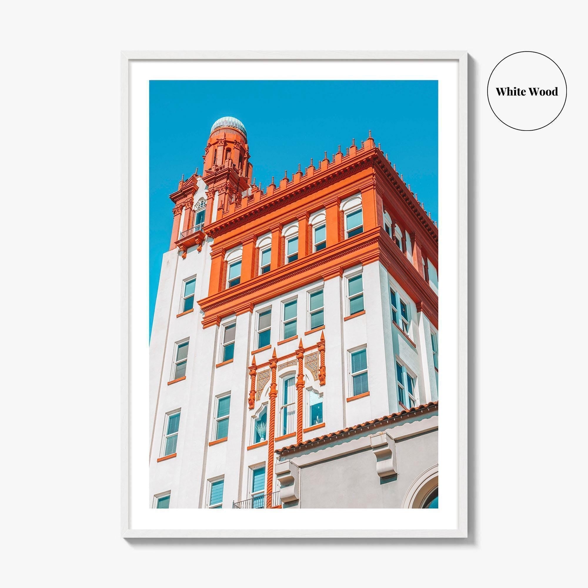 St Augustine Fine Art Photo Print, Florida Poster, Cathedral Place