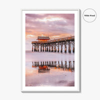 Cocoa Beach Fine Art Photo Print, Florida USA, Pier, Space Coast, Wall Poster
