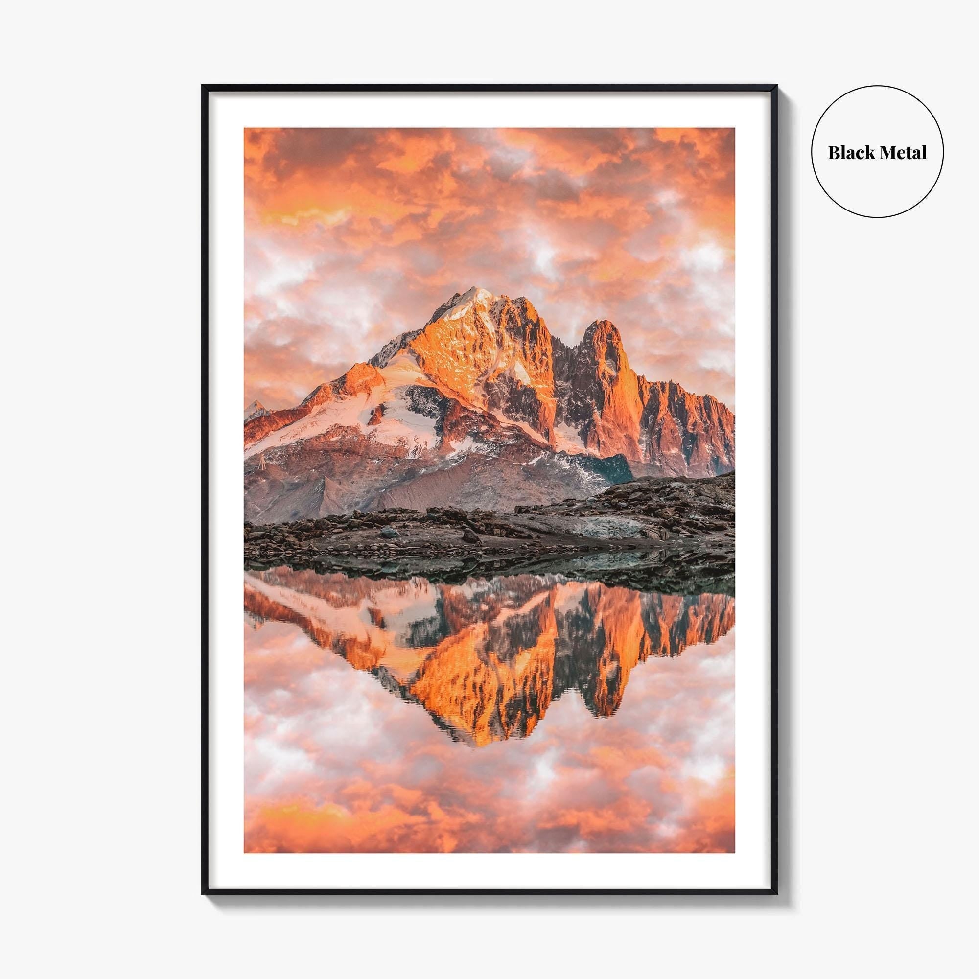 Chamonix Fine Art Photo Print, Mont Blanc, French Alps Poster
