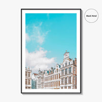 Brussels Fine Art Photo Print, Grand Place Grote Markt, Belgium Wall Decor Poster