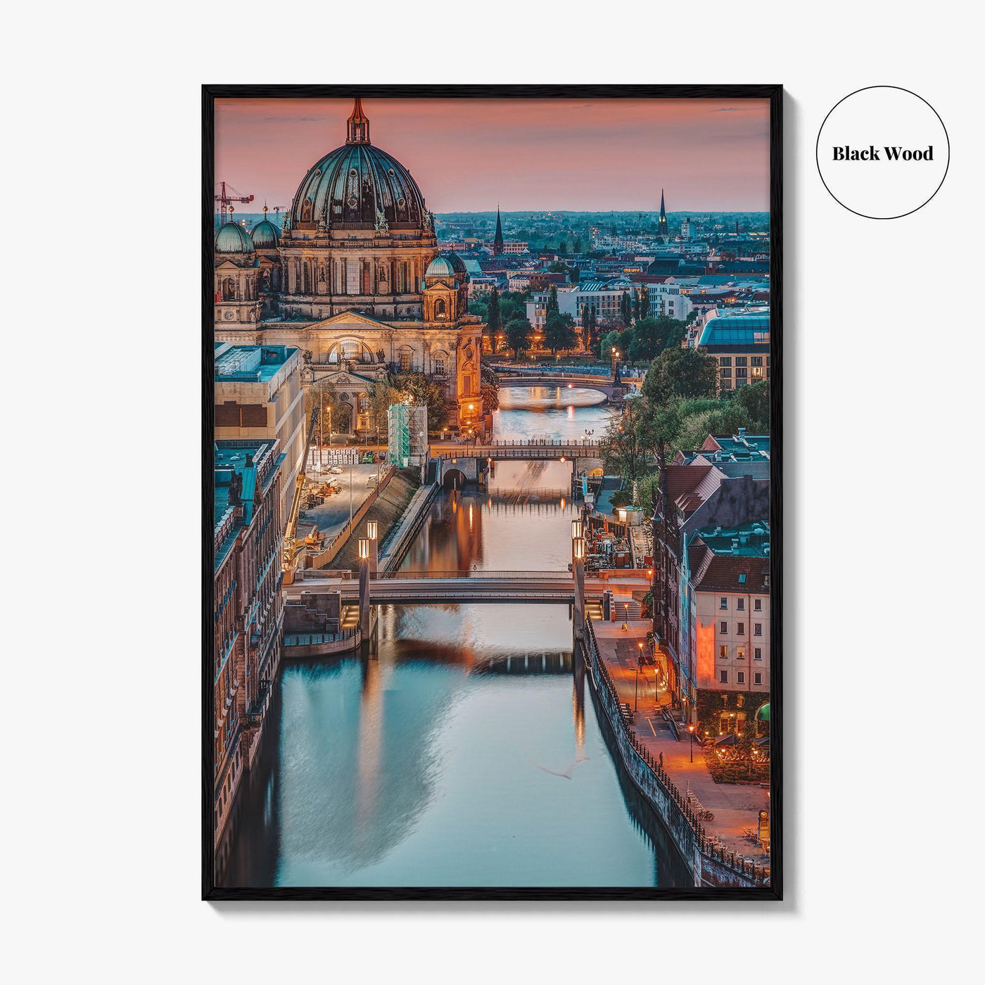 Berlin Fine Art Photo Print, Cathedral, Berliner Dom, Spree River, Germany Wall Poster