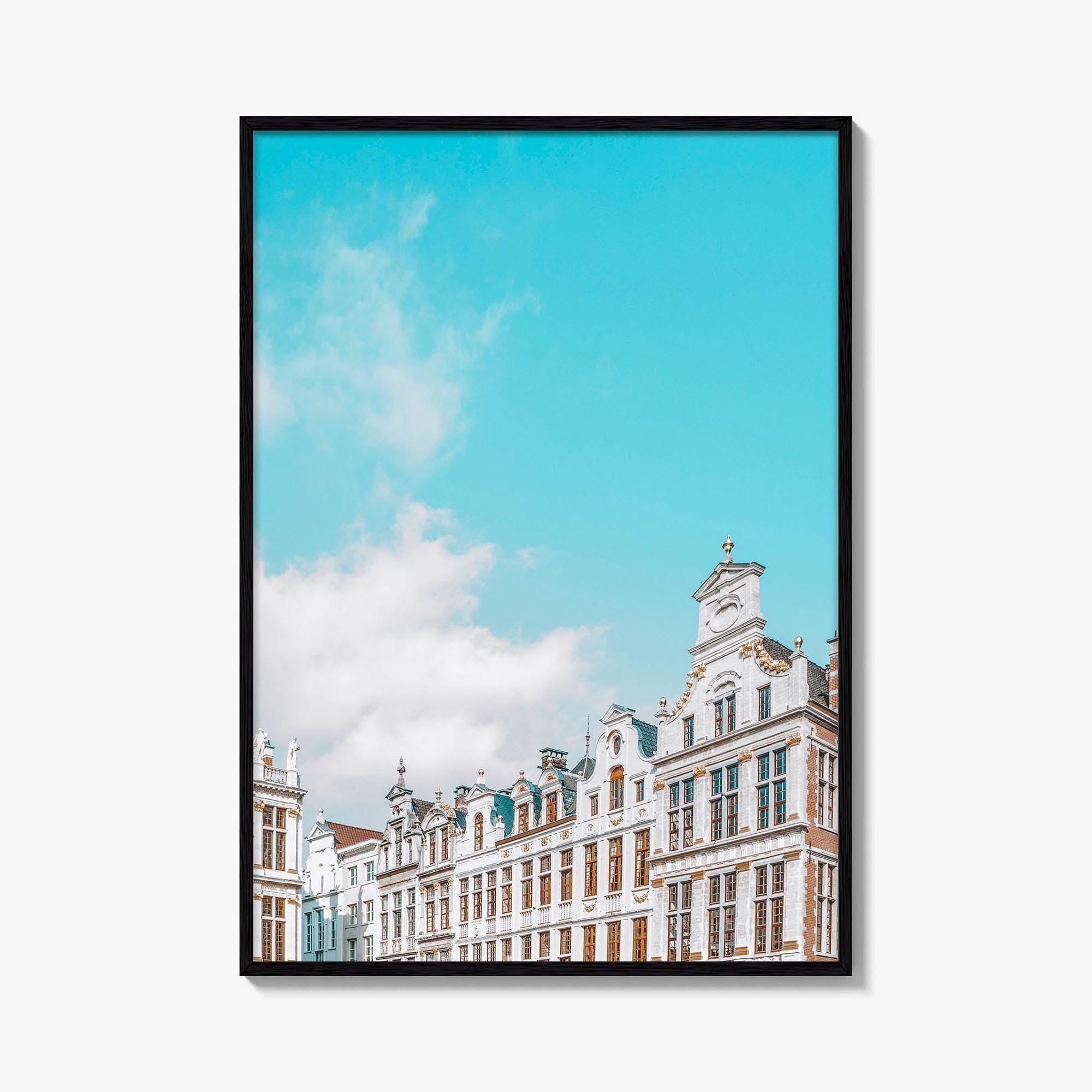 Brussels Fine Art Photo Print, Grand Place Grote Markt, Belgium Wall Decor Poster