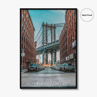 Brooklyn Fine Art Photo Print, Manhattan Bridge, DUMBO, New York City NYC, USA