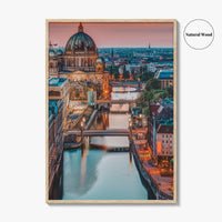 Berlin Fine Art Photo Print, Cathedral, Berliner Dom, Spree River, Germany Wall Poster