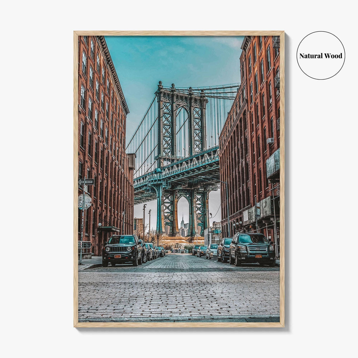 Brooklyn Fine Art Photo Print, Manhattan Bridge, DUMBO, New York City NYC, USA