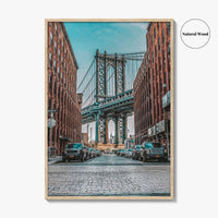 Brooklyn Fine Art Photo Print, Manhattan Bridge, DUMBO, New York City NYC, USA