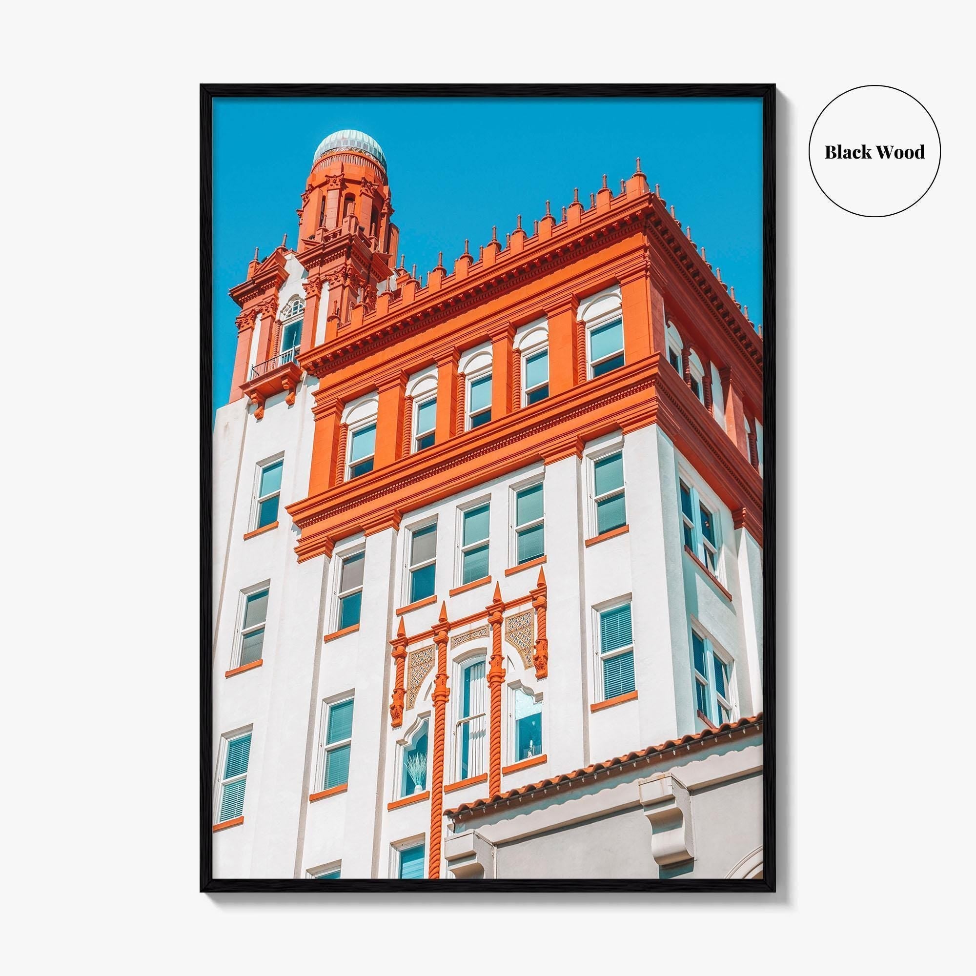 St Augustine Fine Art Photo Print, Florida Poster, Cathedral Place