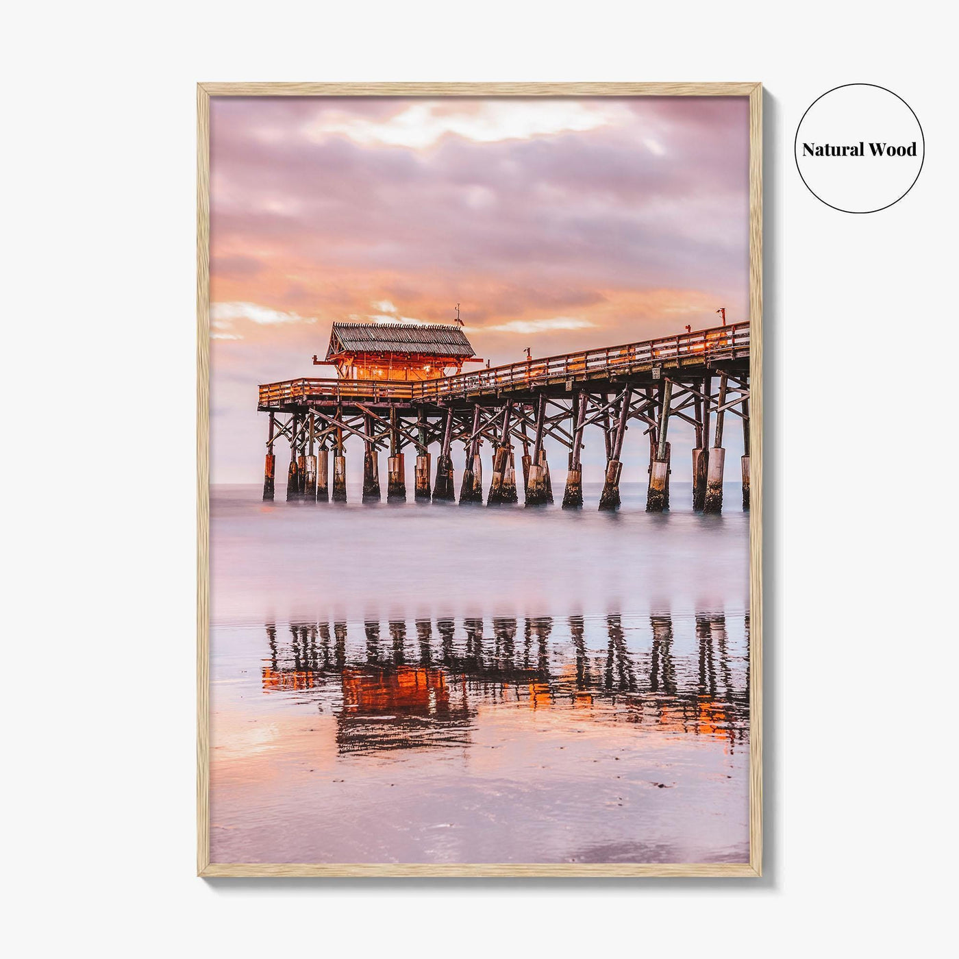 Cocoa Beach Fine Art Photo Print, Florida USA, Pier, Space Coast, Wall Poster